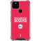 NBA Philadelphia 76ers Standard - Red Google Pixel 5 Clear Case